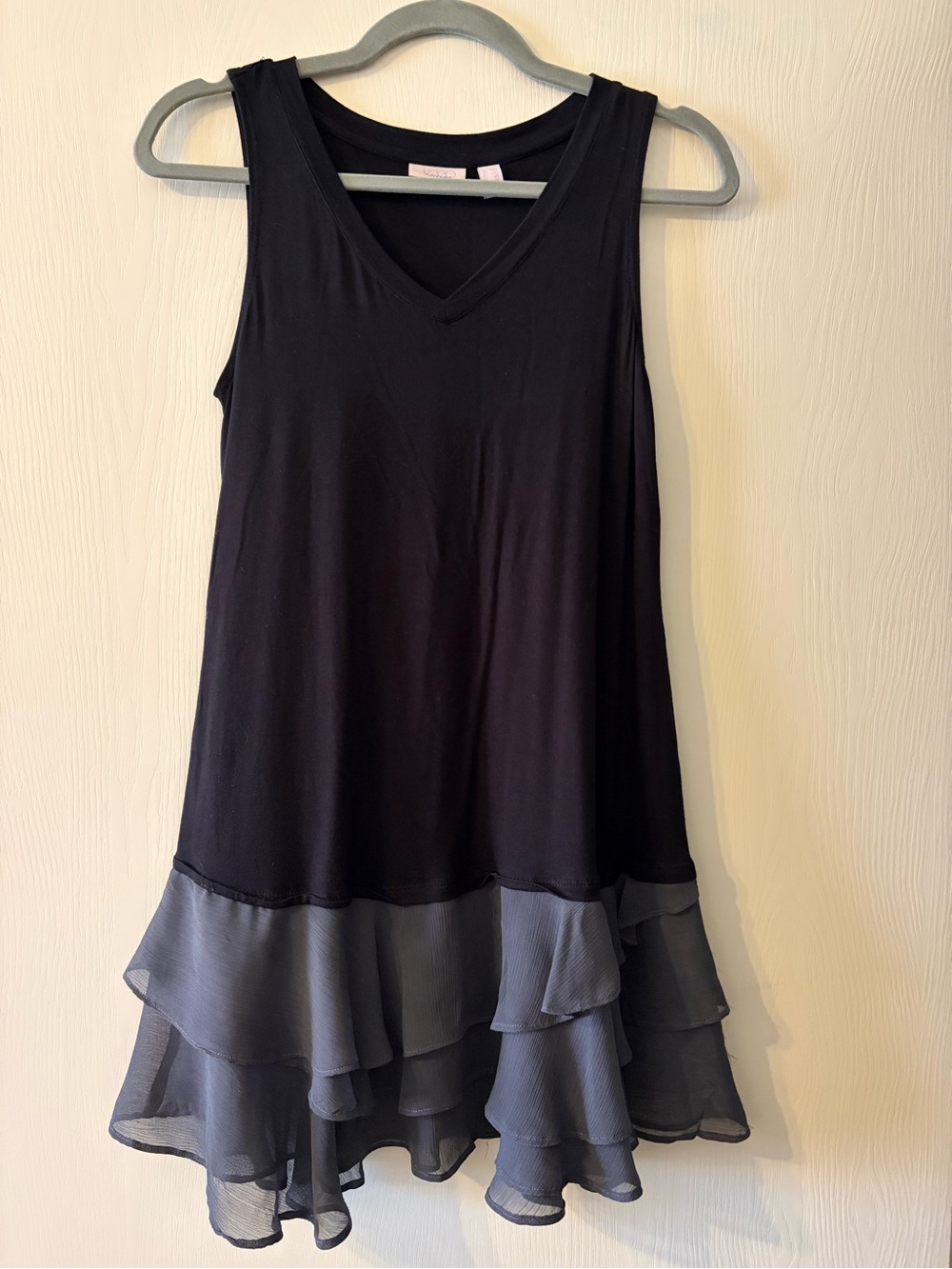 Logo flirty tank top
